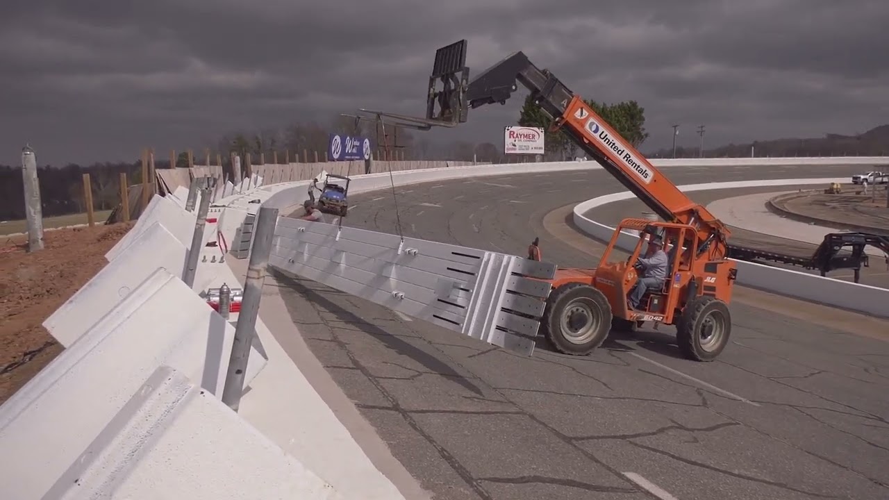 North Wilkesboro Speedway Construction overview  - 2-22-23