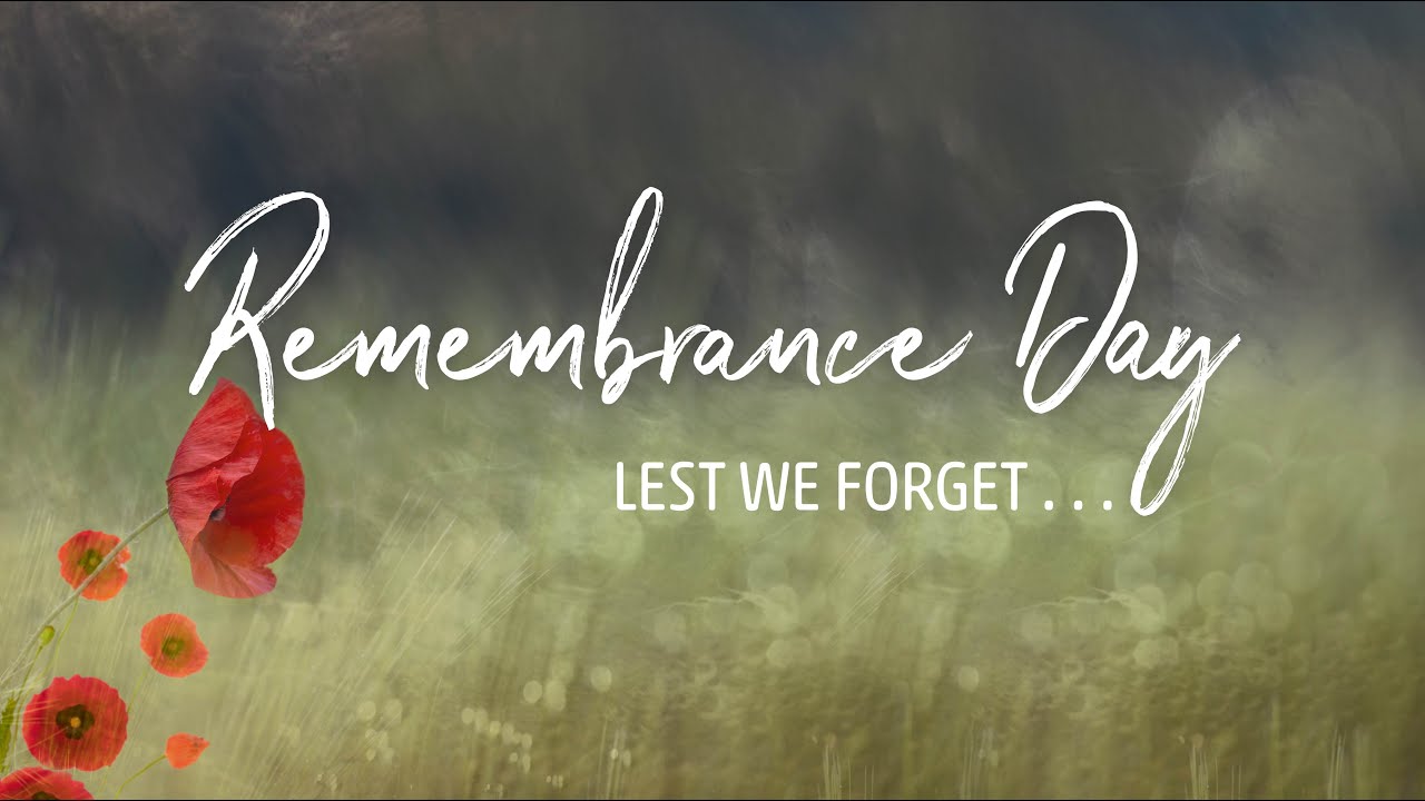 Unpacking the Past - Remembrance Sunday - November 9, 2025