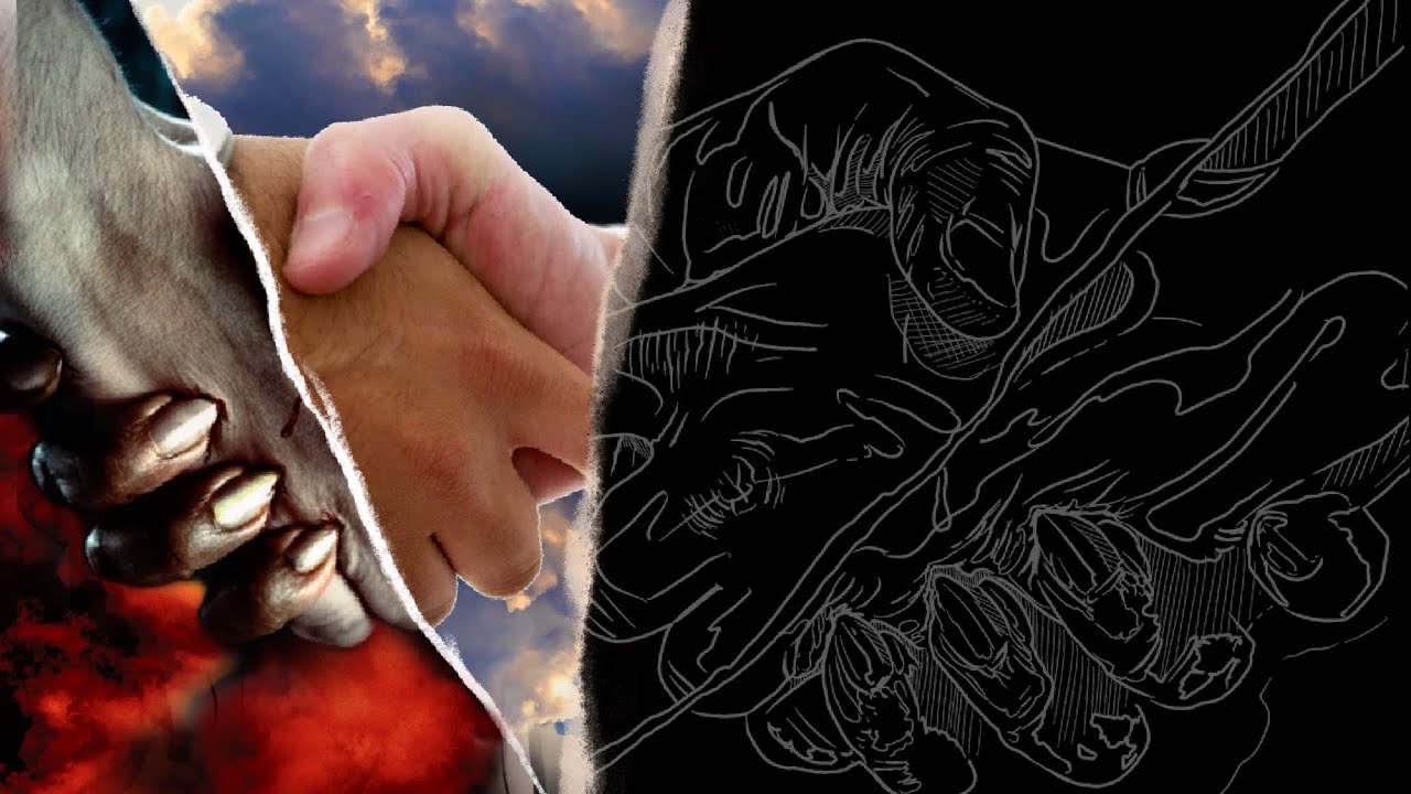 Devil hand tattoo Timelapse