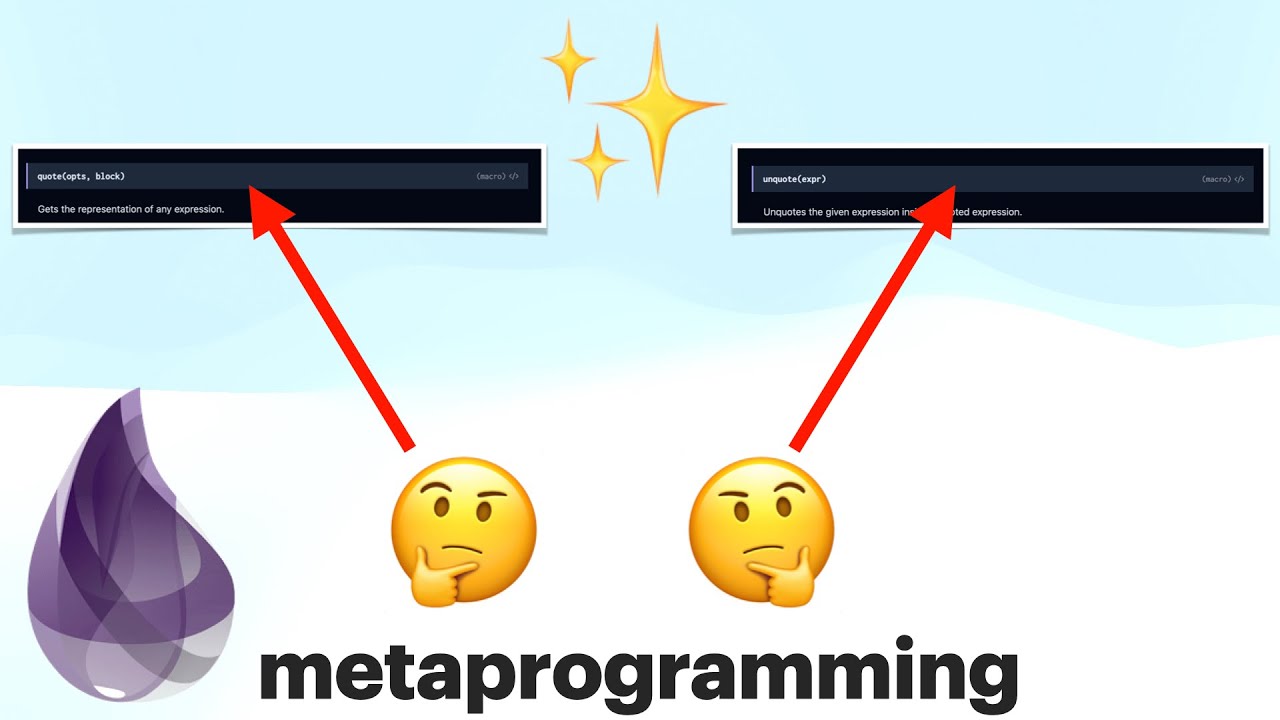 What do Elixir's quote and unquote do in metaprogramming? 🤔 #elixirlang