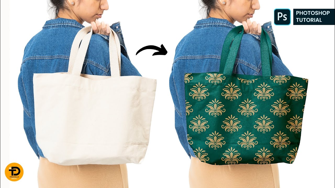 How To Create A Bag Mockup In Photoshop 2024