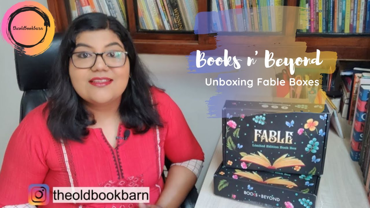 Unboxing Books n' Beyond boxes | October and November Fable Boxes | #booksnbeyond #fablebox
