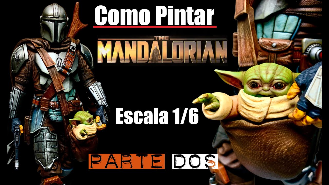 Como Pintar The Mandalorian/Parte dos/Tutorial español airbrush