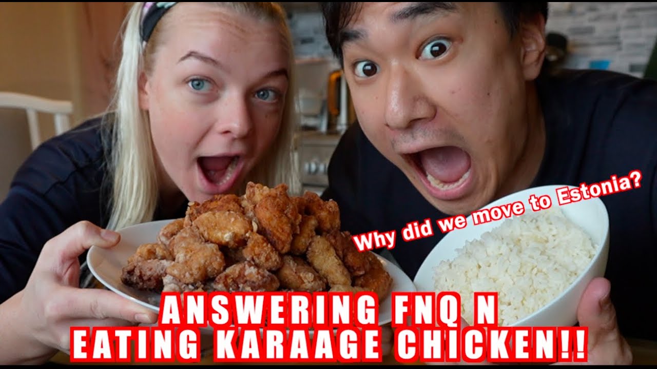 Reasons why we moved to Estonia...(and cooking Karaage chicken😉)
