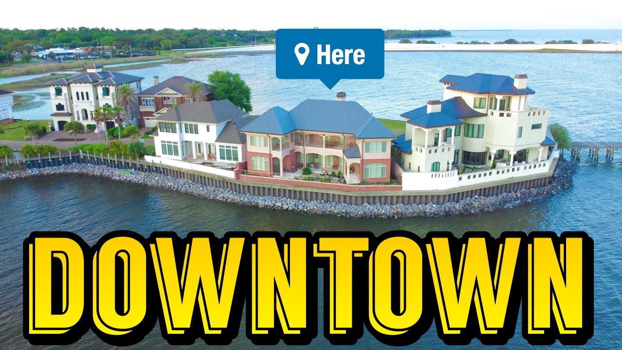 Inside A Luxury Waterfront Home | For Sale, Downtown Pensacola Florida - Breathtaking