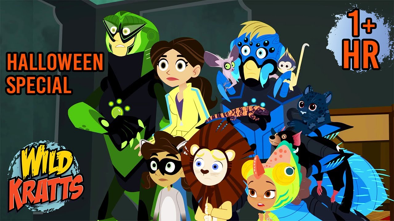Spooky Creatures! Halloween special! 👻 Cartoons for Kids | Wild Kratts | Scholastic Kids