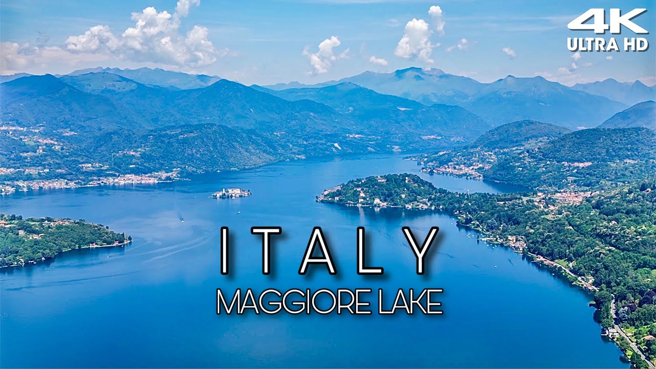 Italy (Maggiore Lake) - A Cinematic Drone Flight 4K 60FPS