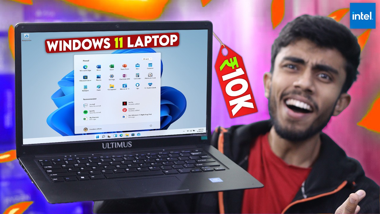 I Bought Cheapest Windows 11 Laptop from Amazon! 🤩 ₹10,000 Laptop For Study & Gaming?