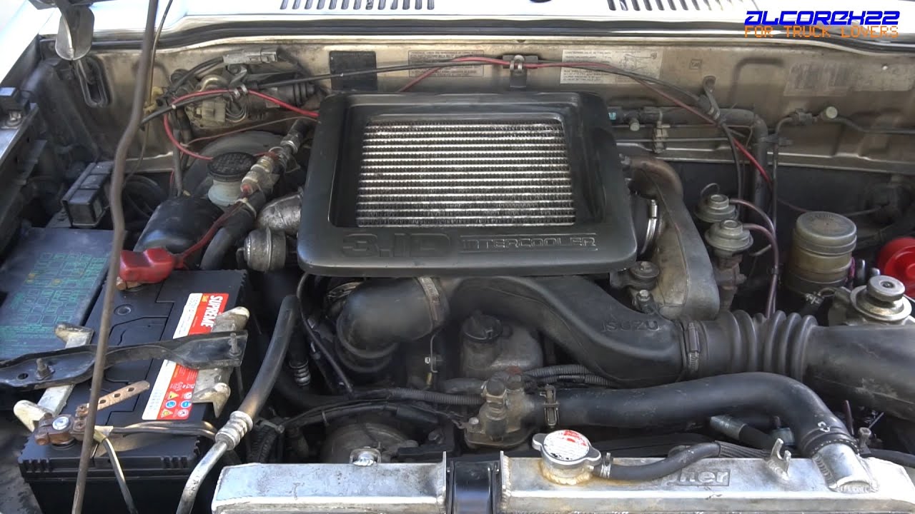 Isuzu 4JG2(Turbocharged) Engine View