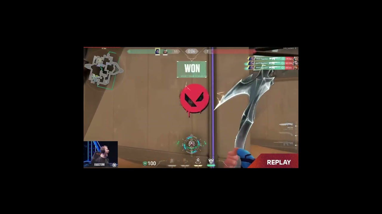 Eggsterr INSANE 4K Clutch 😱 | ENVY vs EG | VCT Americas Kickoff 