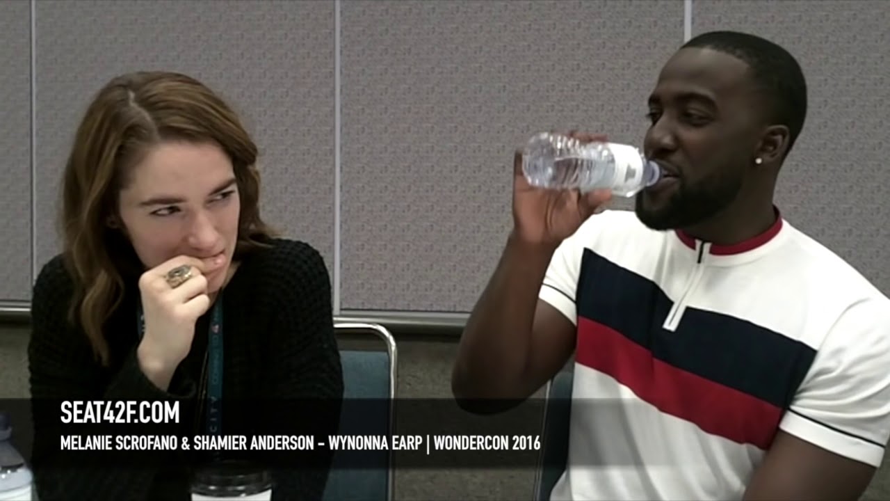 Melanie Scrofano & Shamier Anderson Wynonna Earp WonderCon 2016 Interview