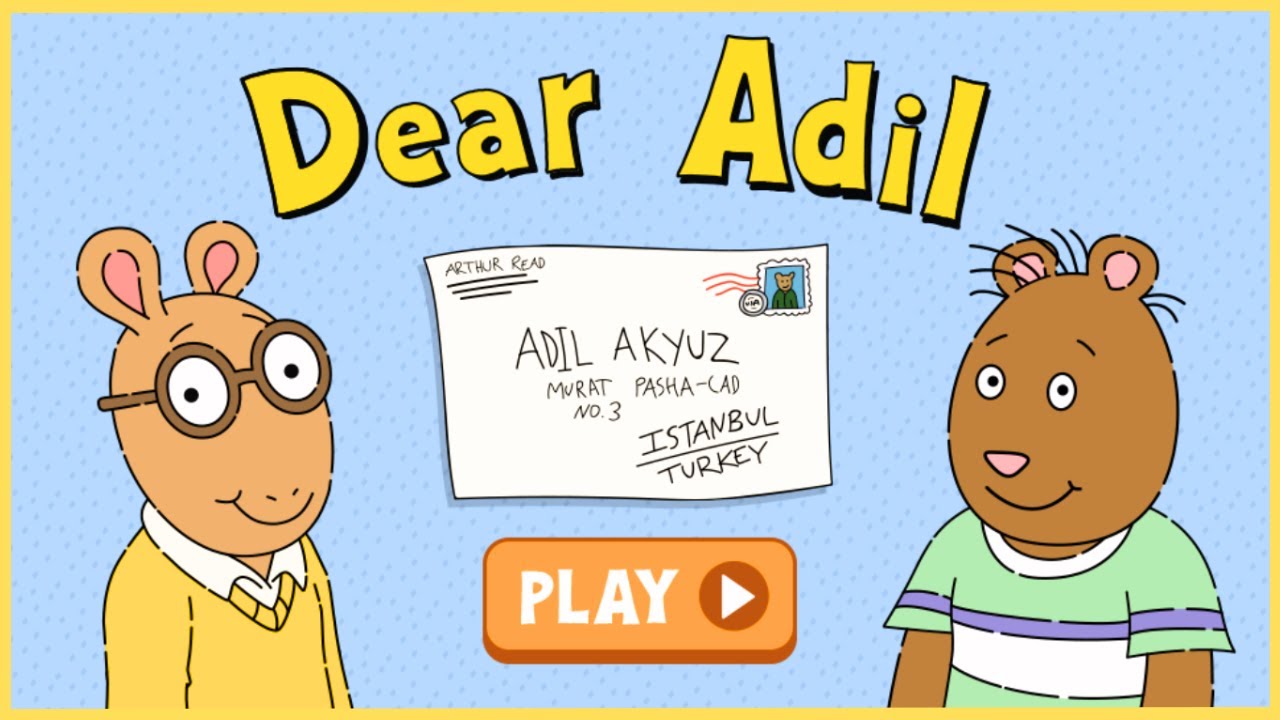 PBSkids | Dear Adil | Arthur