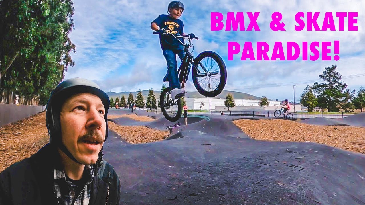 Exploring South San Francisco’s New Pump Track at Centennial Park