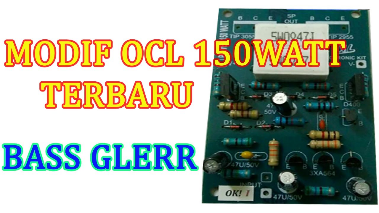 MODIF OCL 150 WATT TERBARU