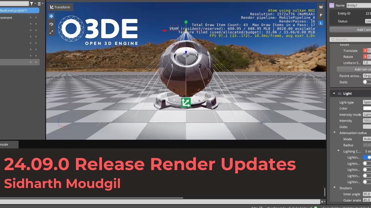 24.09.0 O3DE Release - Render Updates