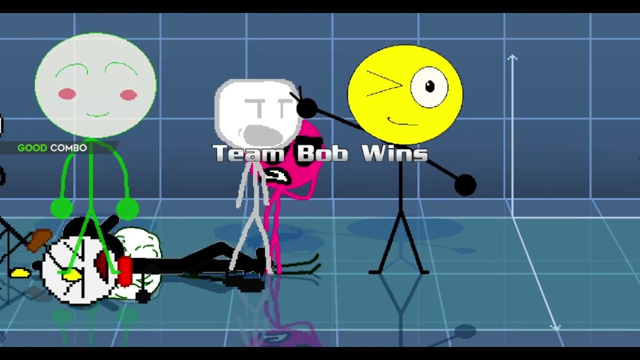 M.U.G.E.N. - Stickman Party! (8V8 Ikemen)