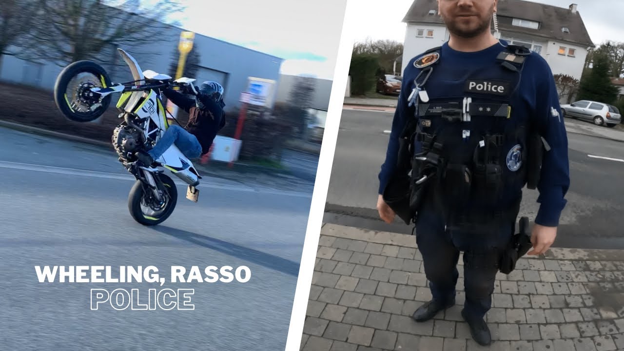 JE ME FAIS ARRÊTER EN PLEINE BALADE EN 50 🚔 (Wheeling, Rasso, Police..)
