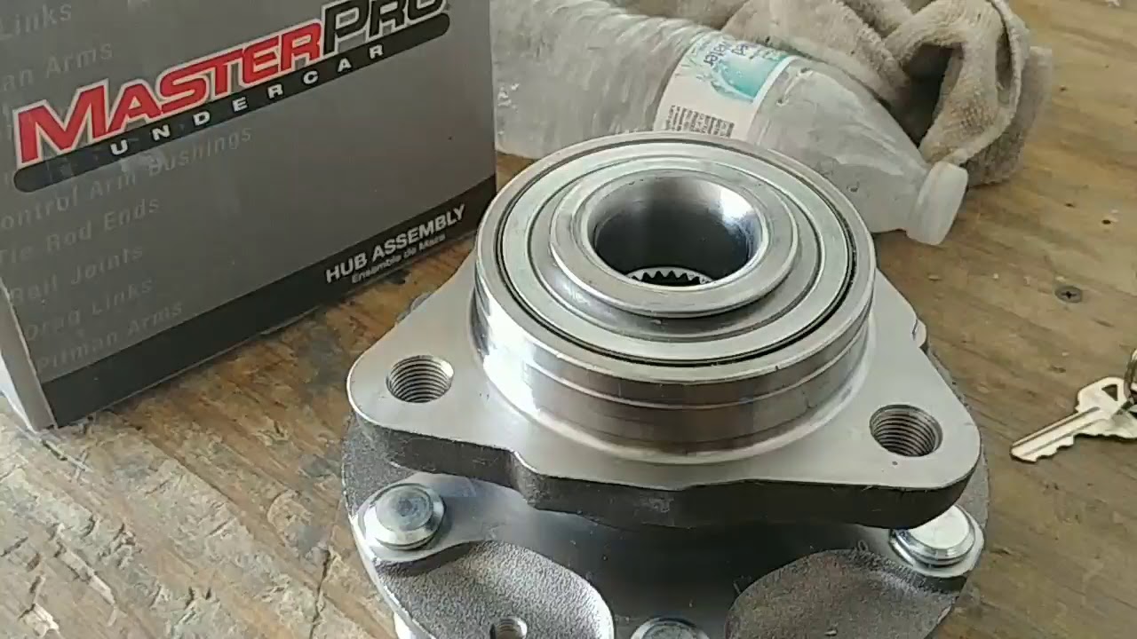 2007 Kia Sedona hub bearing replacement [INVOLVED]