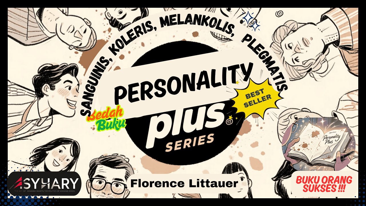 Animasi Bedah Buku: Personality Plus Rahasia 4 Tipe Kepribadian Manusia Florence Littauer #audiobook
