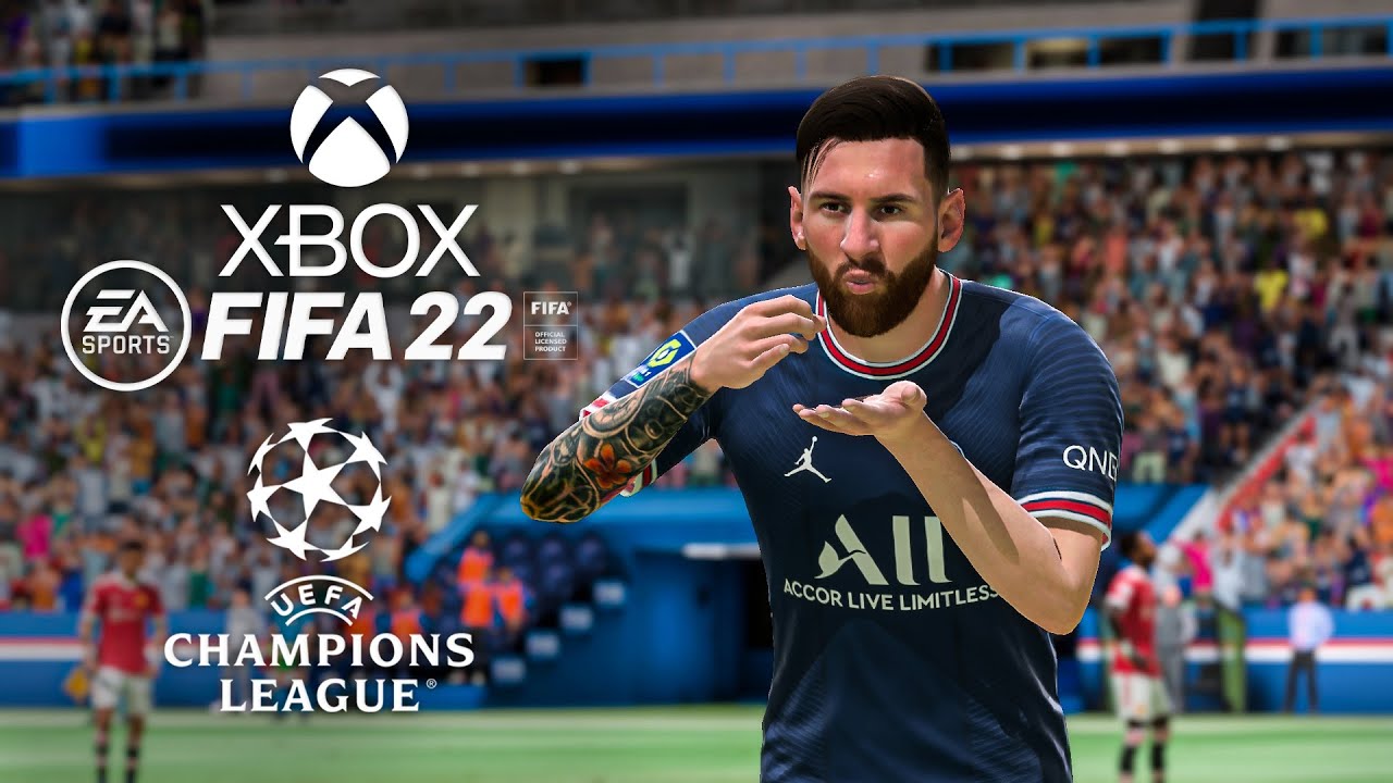 FIFA 22 | PSG vs Real Madrid - Champions League Round of 16 Gameplay | Xbox One