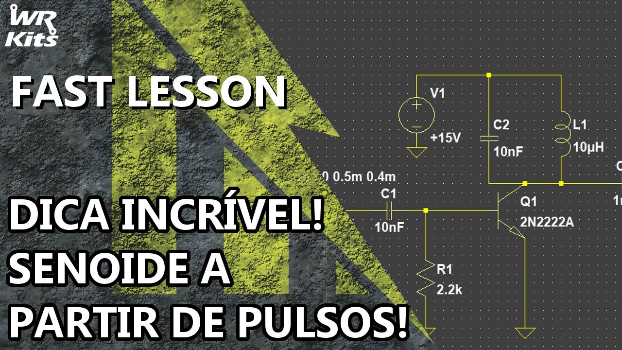 COMO GERAR SENOIDE A PARTIR DE SINAL PULSANTE