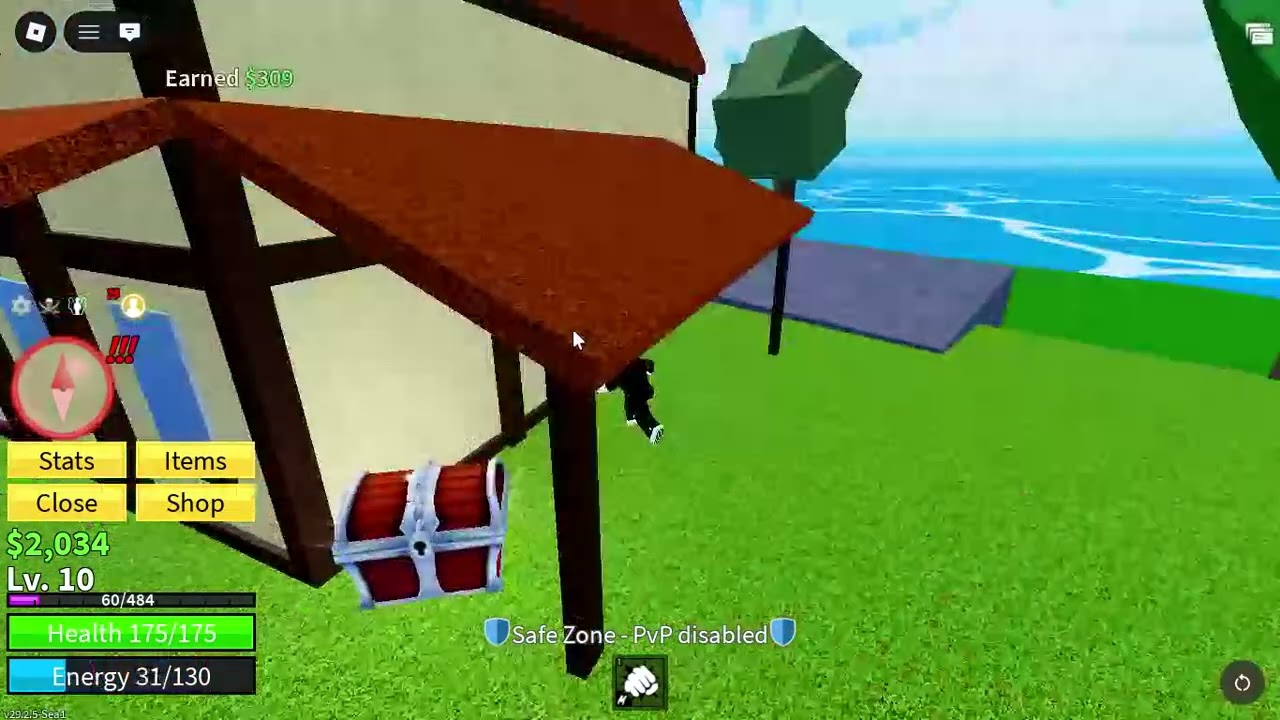 Grinding in blox fruits