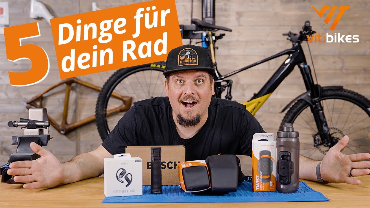 Bosch, Shokz, Fidlock & SQlab 😮❤️ 5 Dinge für dein Rad!