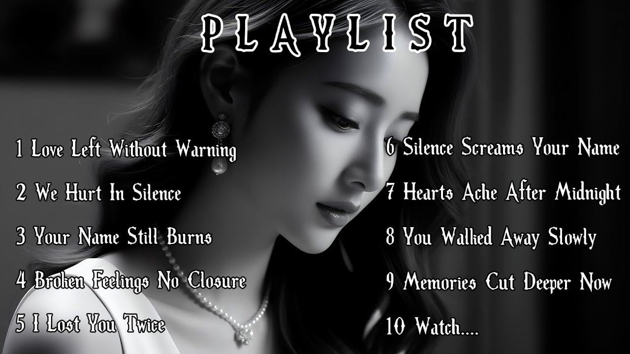Love Left Without Warning – Sad Songs Playlist That Hit Deep | Emotional Heartbreak Music