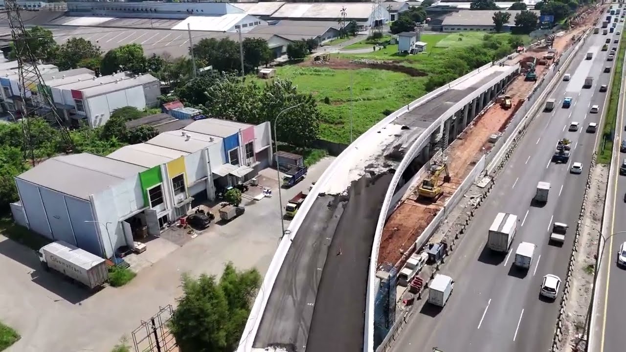 Tol Jakarta Merak Gerbang Tol Bitung 3