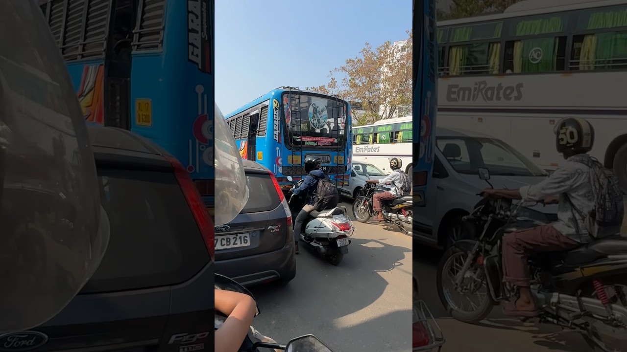Kochi Traffic Block Today as PM Modi Arrives #dhekochi #kochi
