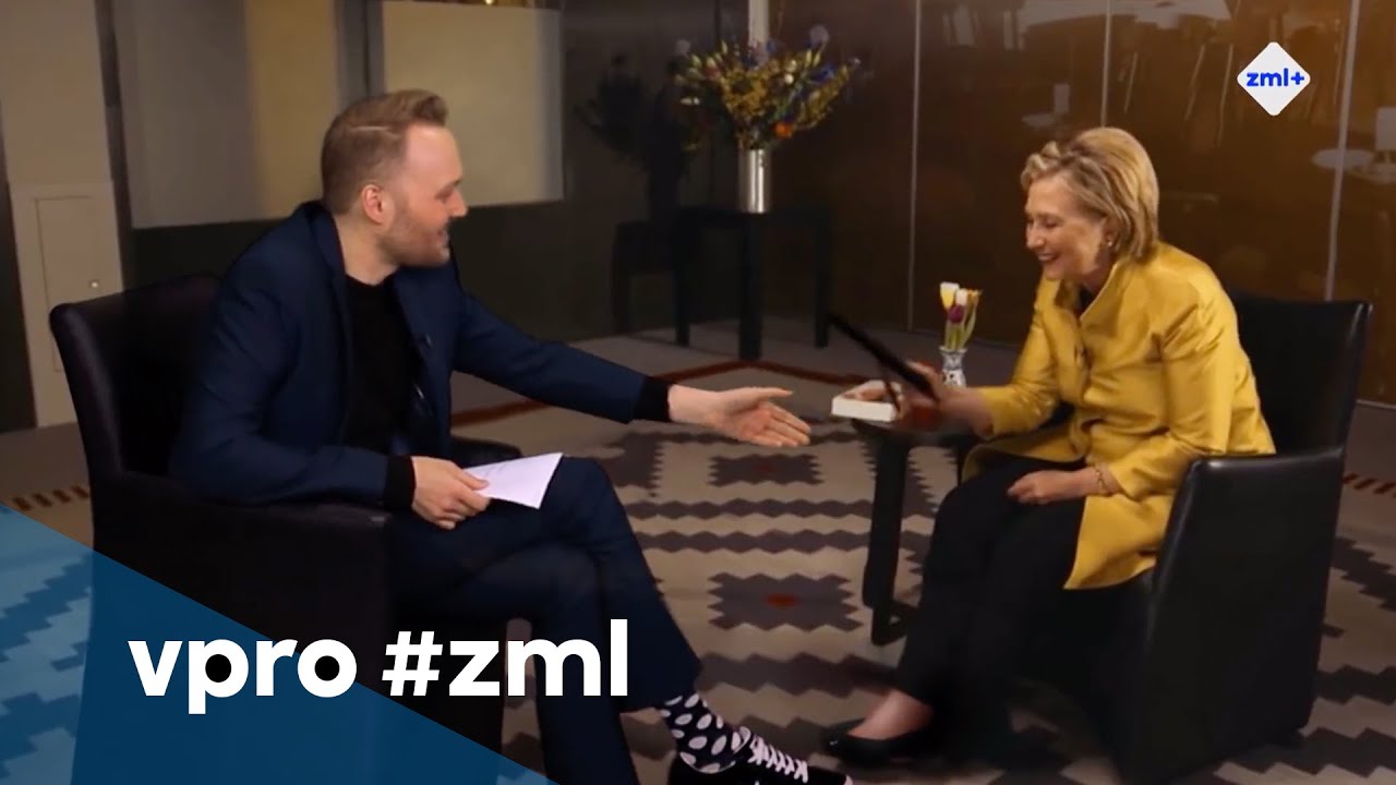 Eva Jinek interviewt Hillary Clinton  - Zondag met Lubach (S08)