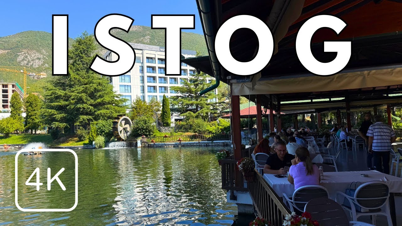 ISTOG City Walk in 4K | Trofta e Istogut to City Center