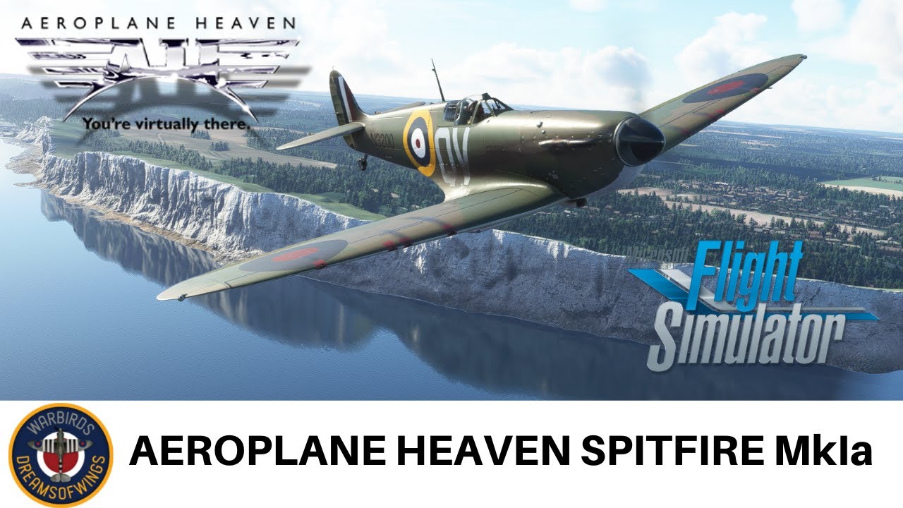 Microsoft Flight Simulator - Aeroplane Heaven Spitfire MkIa - First Impressions Review - Headcorn