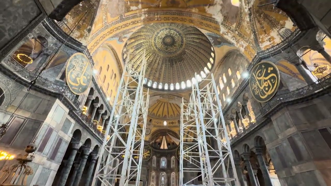 Ayasofya Mosque &ndash; Friday Prayer Vlog | Historic Atmosphere , Istanbul Turkiye, Turkey.