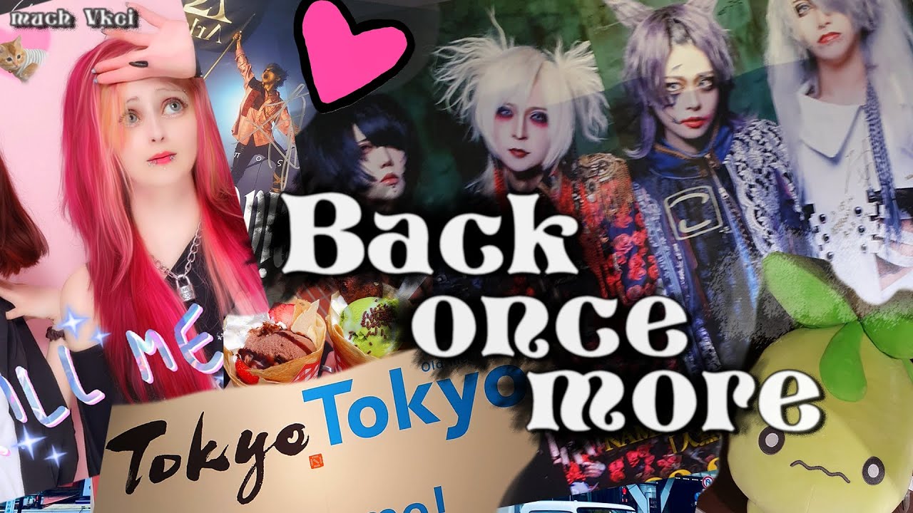 Vlog Tokyo June 23~ Actually checking out Visual Kei stores, some Concerts and a bit Pokemon~