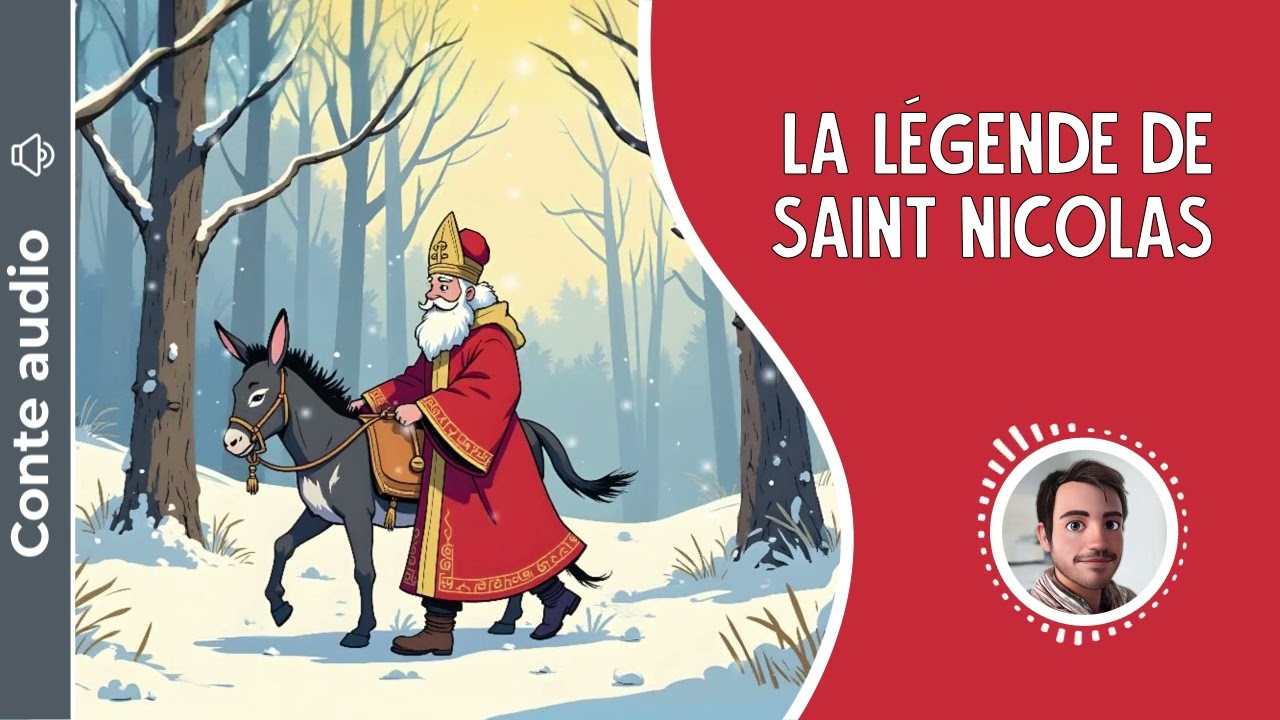 La légende de Saint Nicolas [Histoire de noël à écouter pour enfants - 10 min] - Conte et Raconte