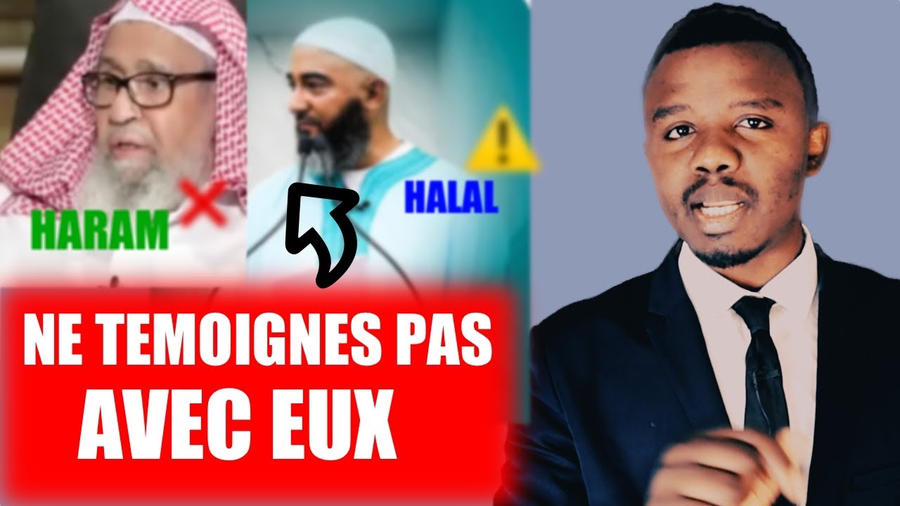 Halal et Haram ( ne t&eacute;moignes pas avec ces imams)