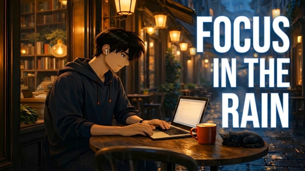 🎧 It’s okay to slow down tonight | calm lofi for rainy evenings
