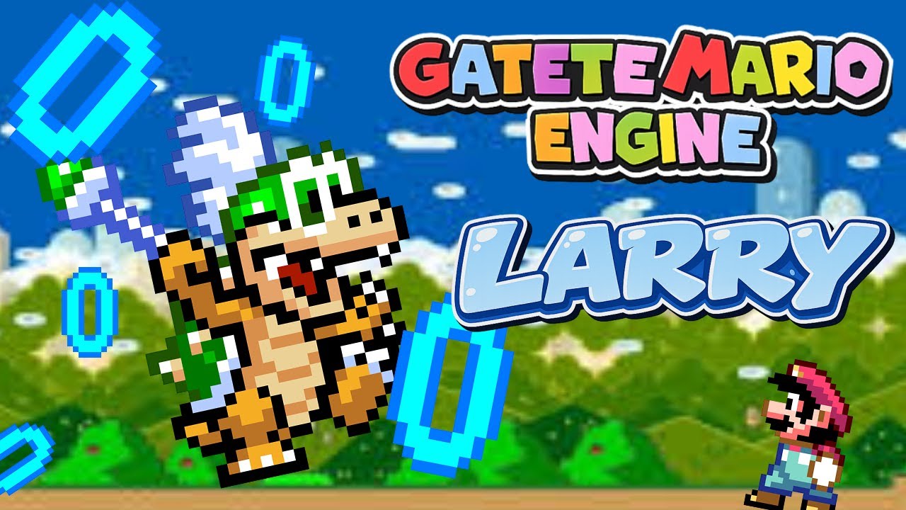 LARRY en Gatete Mario Engine, Test - Zomp3000