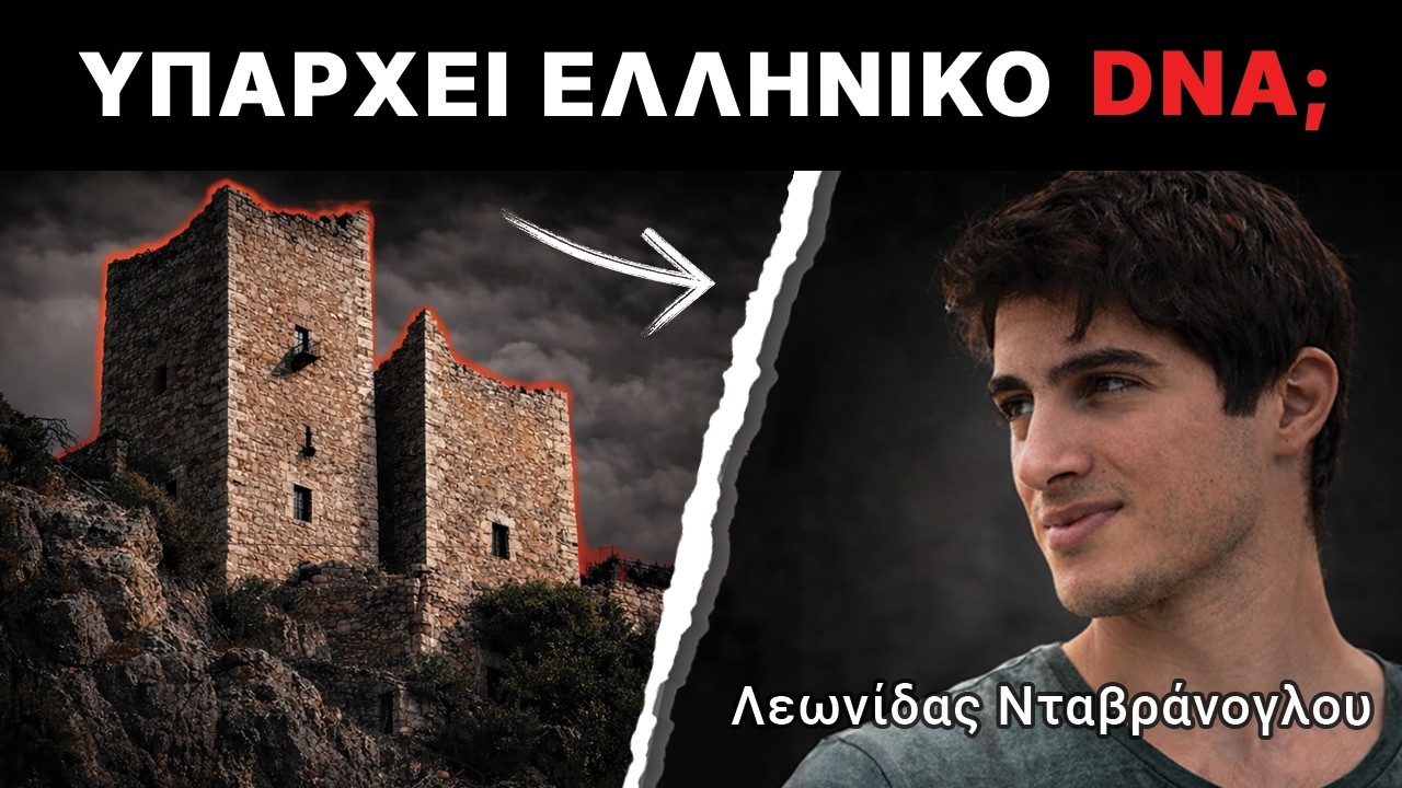 Το DNA της Μάνης και η Ταυτότητα των Ελλήνων | Λεωνίδας Νταβράνογλου – Ideonio Podcast S2E12