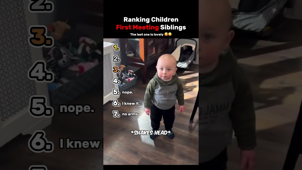 Ranking The Top 7 Children First Meeting Their Siblings