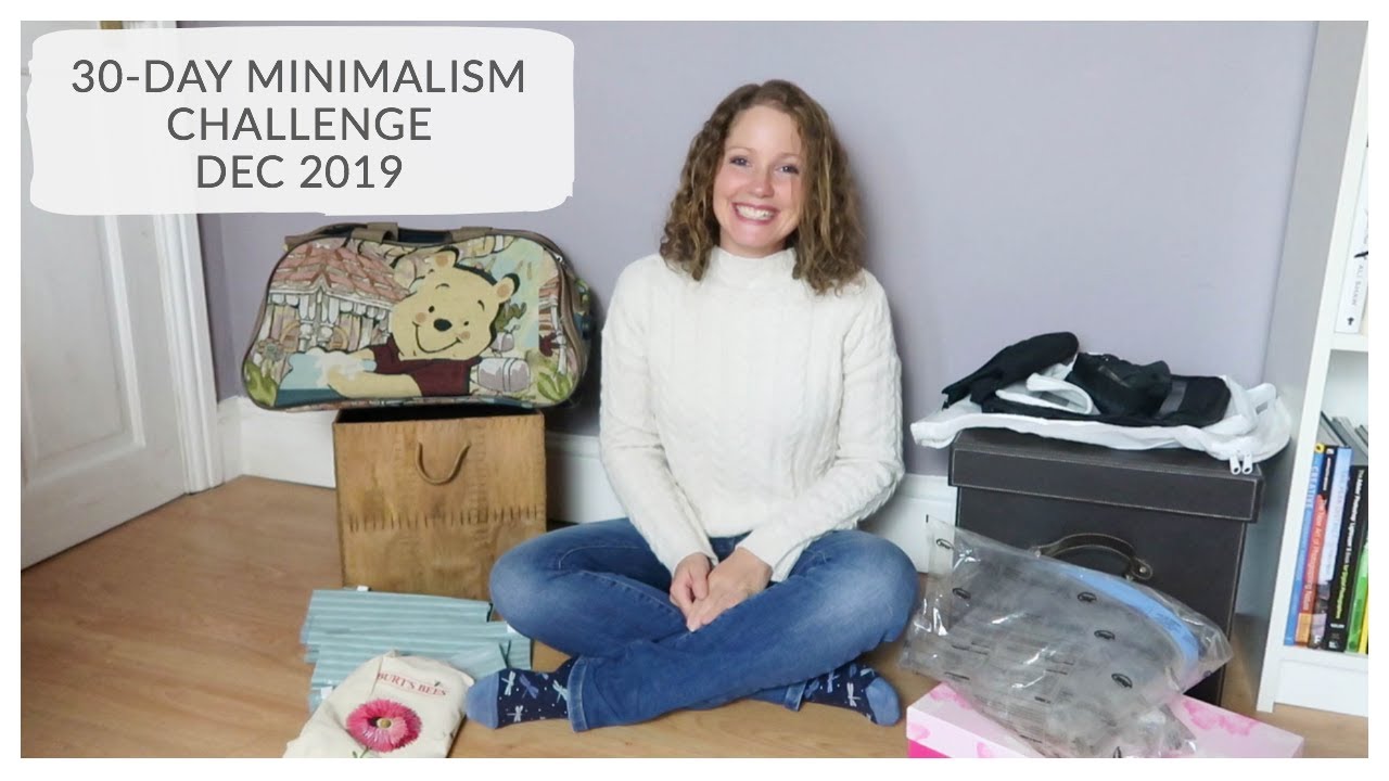 30-DAY MINIMALISM CHALLENGE | DECEMBER 2019