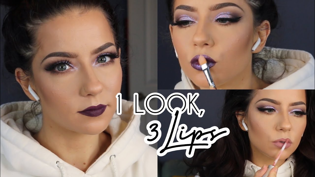 1 LOOK, 3 LIPS 👄