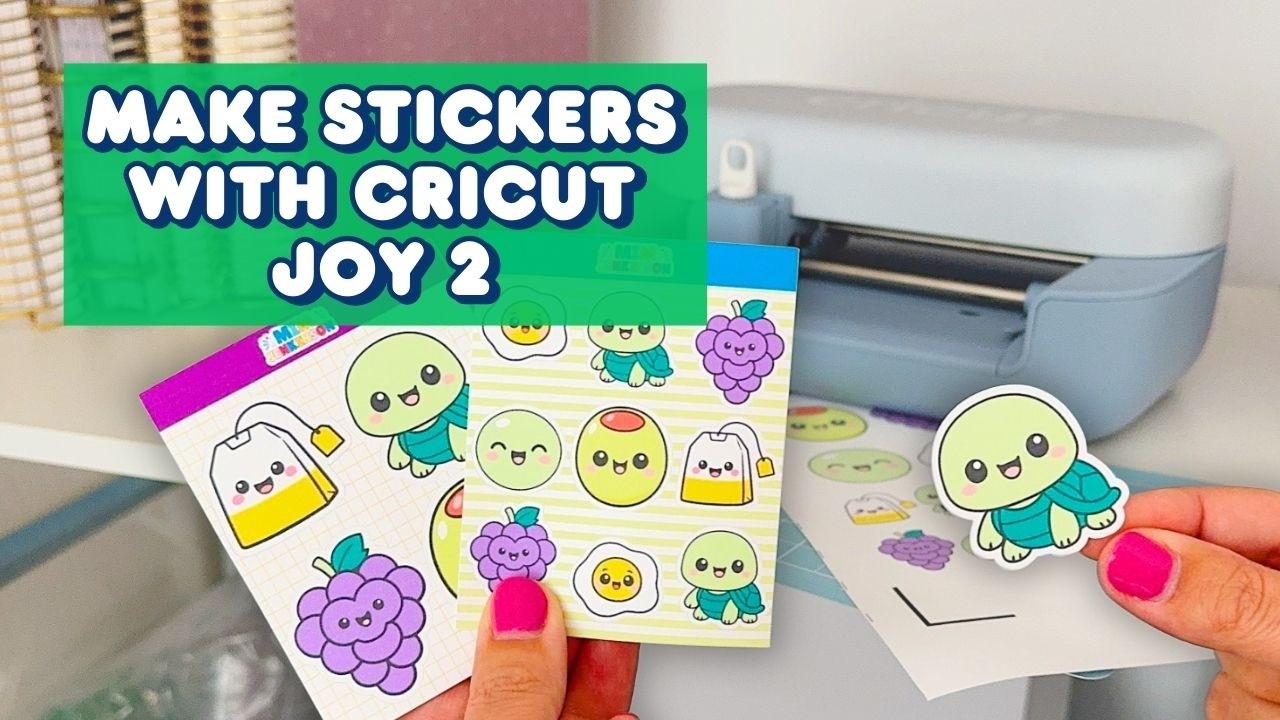 NEW! Make Stickers with the Cricut Joy 2: Unbox, Design, Print + CUT!