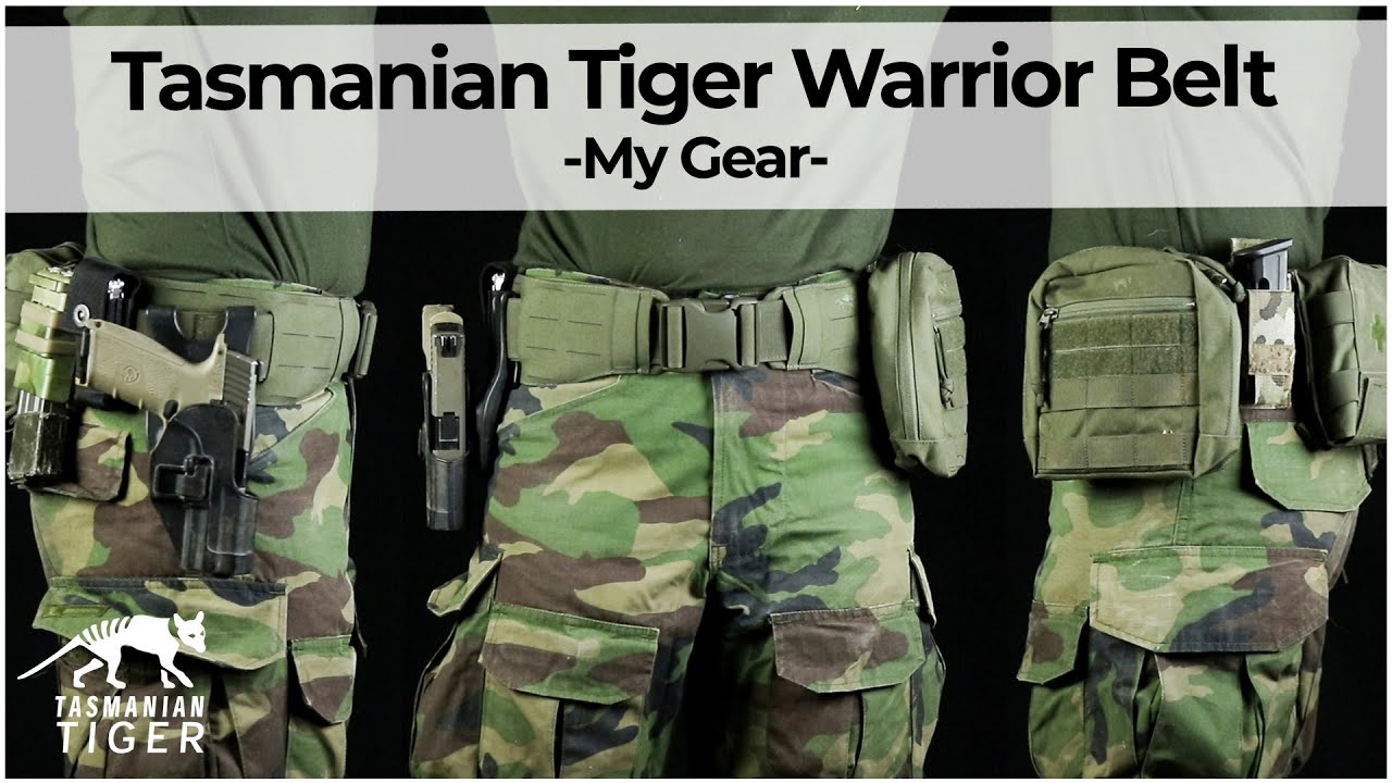Ремень Tasmanian Tiger Warrior LC — особенности и почему я его выбрал — Milsim Gear
