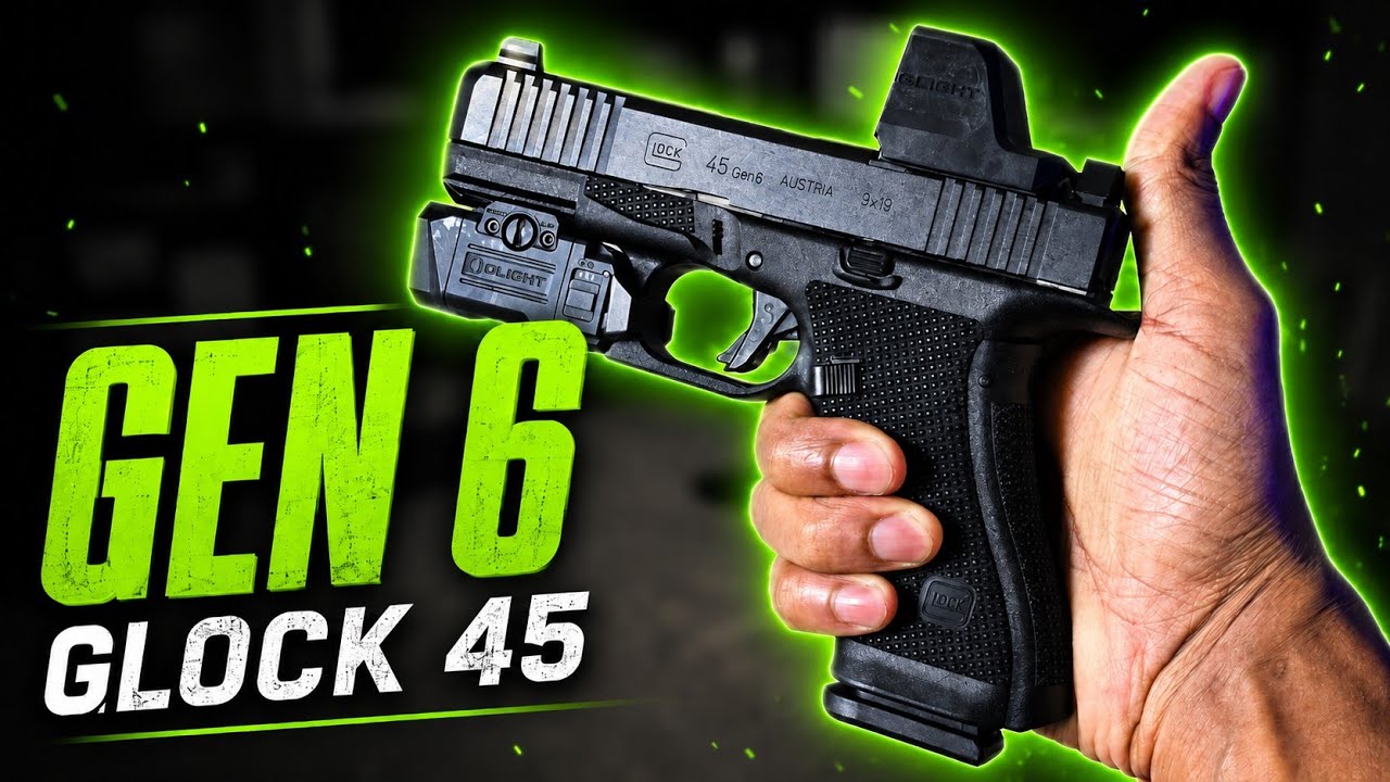 Распаковка Glock 45 Gen 6 и первый отстрел! Так же плох, как и мои Gen 3?