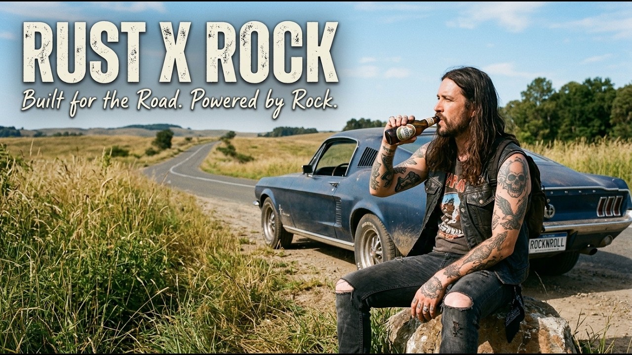 RUST X ROCK THROTTLE – High-Octane Rock N Roll for Fast Lanes 🔥 Push the Limit
