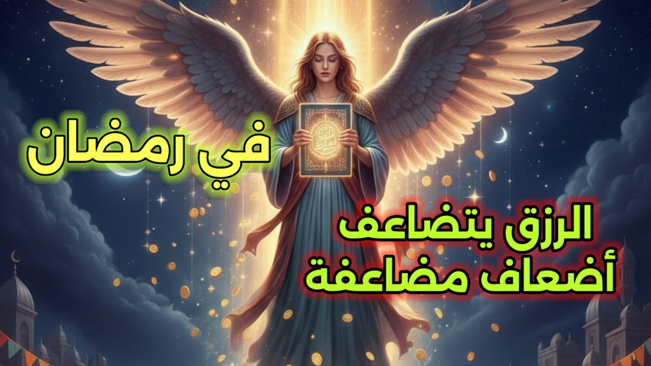 أفعال بسيطة ممكن تعملها في رمضان تسرع الانفراجة المالية أضعاف مضاعفة#رمضان#رسائل_الملائكة#شهر_رمضان 