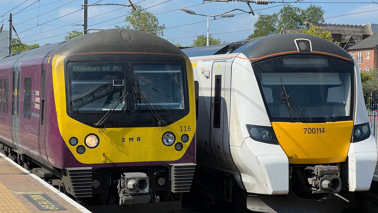 Trains at Bedford MML (16/05/25)
