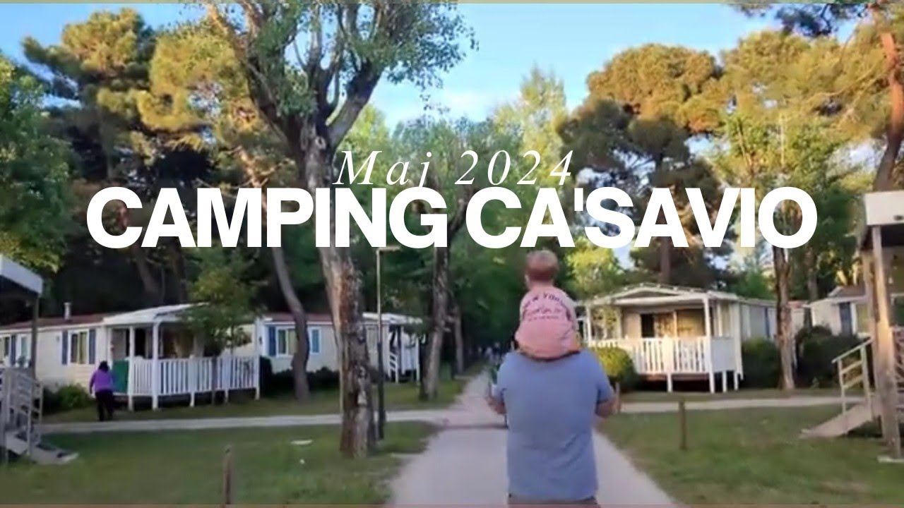 Rodzinny Camping CA'SAVIO blisko Wenecji Punta Sabbioni i Treporti